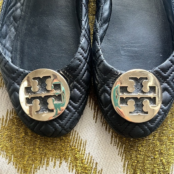 •TORY BURCH QUILTED FLATS PATENT BAG BUNDLE•⬇️FINAL PRICE⬇️🍒AS IS🍒 - Picture 2 of 16
